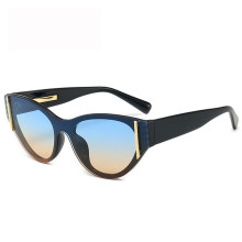 China Wholesale Small Size One Piece Cat Eye Eco Friendly Sunglasses